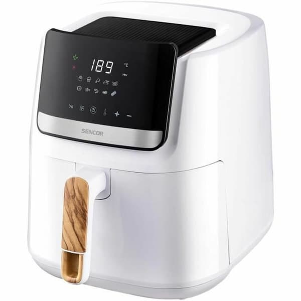 Varmluftsfrituregryde Sencor SFR 6551WH Hvid 1600 W 6,5 L