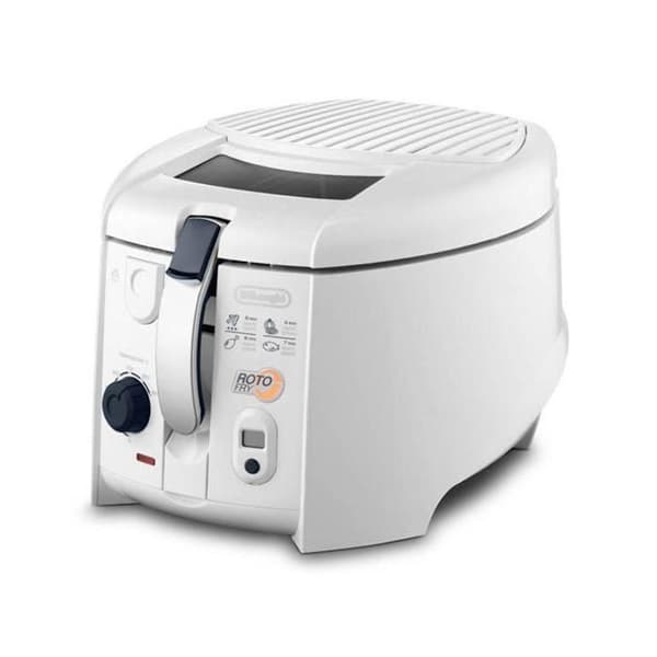 Fritös - De'Longhi - F28533.W1 Roto - Variabel temperatur - Huvudfärg Vit - Kapacitet 3 liter Vit
