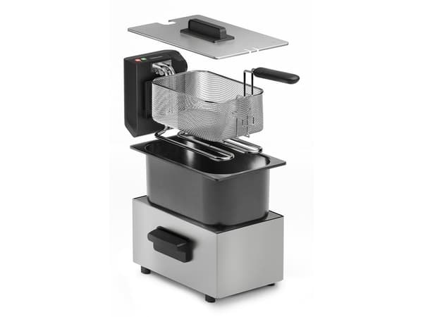 Tristar FR-9334, Fritös, 3 l, 0,6 kg, 190 ° C, 4 personer, Single