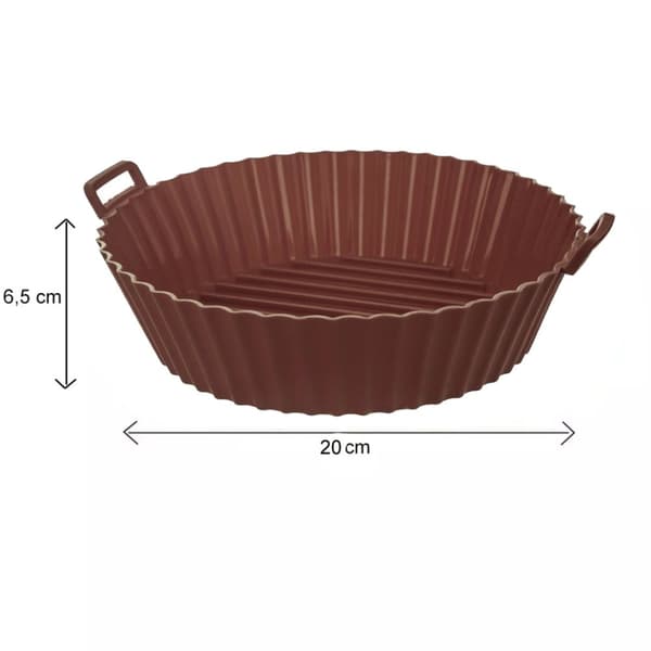 UUDELLEENKÄYTETTÄVÄ SILIKONIN SISÄKIRJA RAIVAKEITTIMEN 20cm 151750