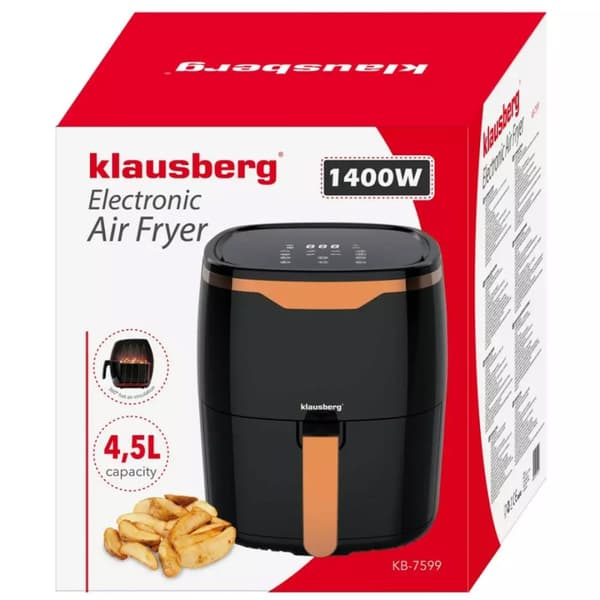 FEDTFRIT FRITØGER 1400W 4,5L KLAUSBERG KB-7599