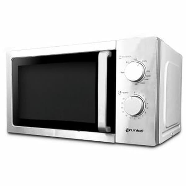 Mikrovågsugnen Grunkel Silvrig 700 W 20 L