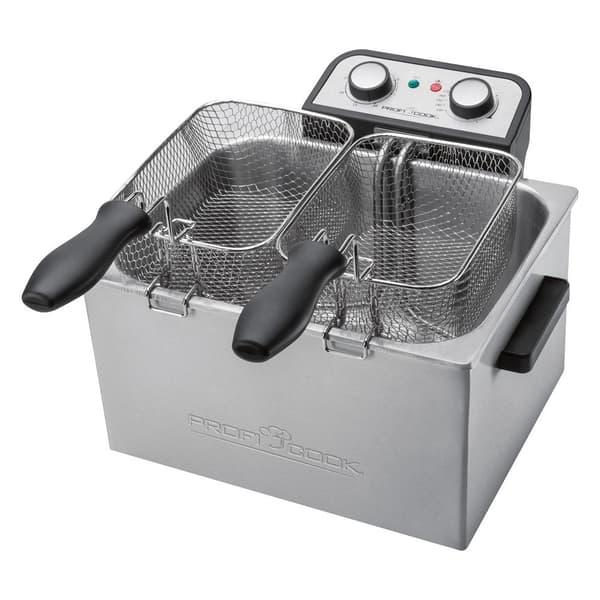 ProfiCook PC-FR 1038 Dobbelt Stand-alone 3000 W Sølv