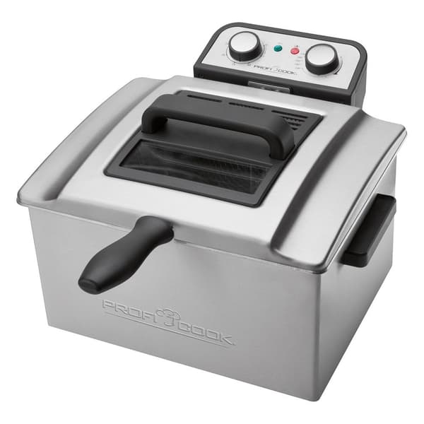 ProfiCook PC-FR 1038 Dubbel Fristående 3000 W Silver Silver
