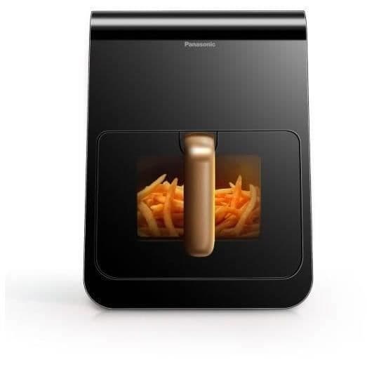 Luftfritös - Panasonic - NF-CC600AXE - 6 L - 1450 watt - Justerbar temperatur Svart