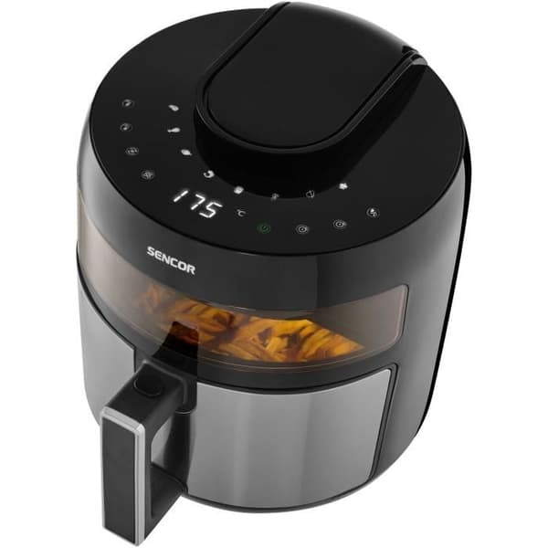 Airfryer - SENCOR - SFR 5010BK - 1500 W - 5 L - Svart