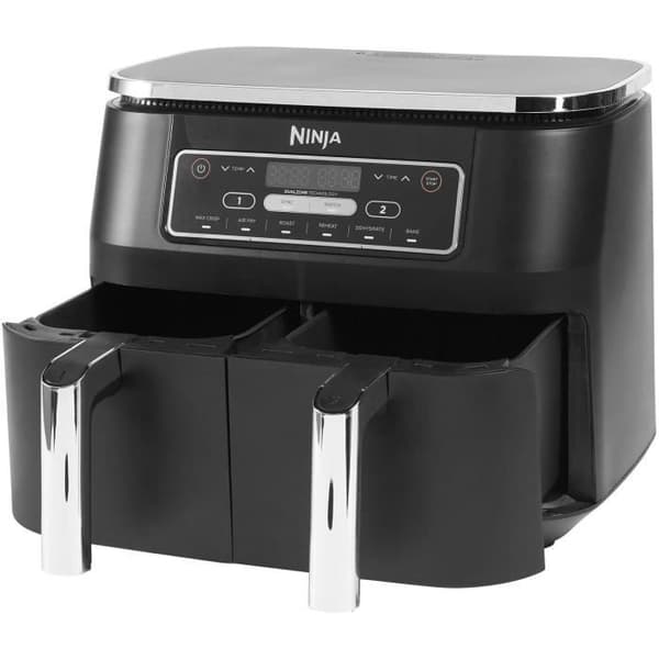 NINJA frityr utan olja - Foodi Dual Zone AF300EU - Kapacitet 7,6L - 6 matlagningprogram - 2400W