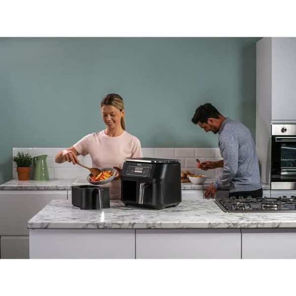 NINJA frityr utan olja - Foodi Dual Zone AF300EU - Kapacitet 7,6L - 6 matlagningprogram - 2400W
