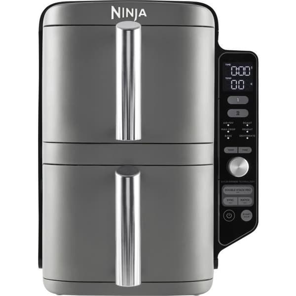NINJA luftfritösk - Double Stack XL SL400EU - Kapacitet 9,5L - 6 matlagningsprogram - 2470W