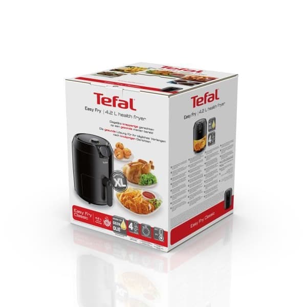Tefal Easy Fry EY2018 varmluftsfritös - 4,2 L - 1,2 kg - 80°C - 200°C - 60 min