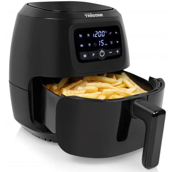 Oljefri fritös - Tristar - FR9008PR - 1500 W - 4,2 L - Svart Svart