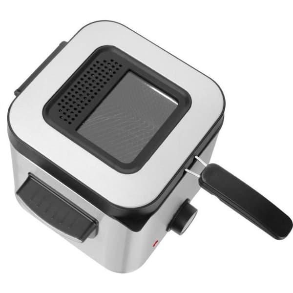Fritös - SENCOR - SFR 6200SS - 900 W - 1,5 L - Svart / Rostfritt stål