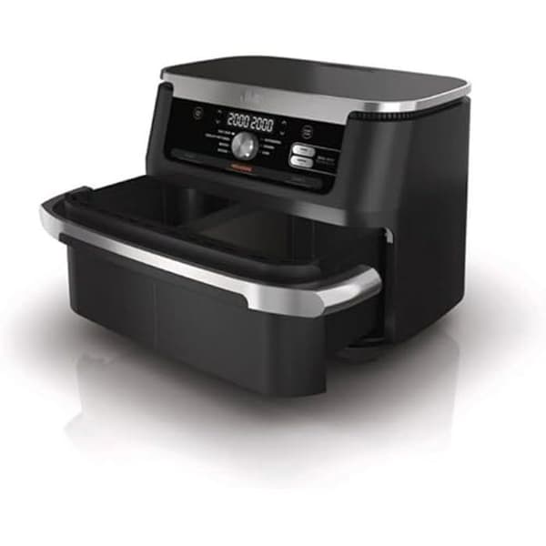NINJA AF500DE Hot Air Fryer - Dubbel 10,4 L - Variabel temperatur - Timer