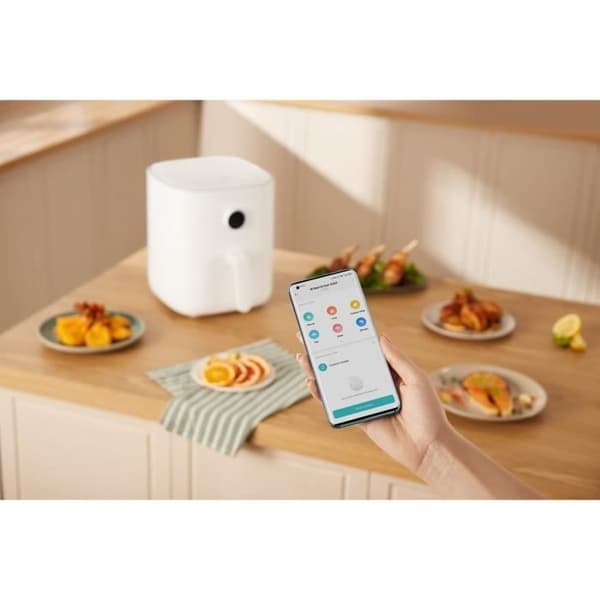 XIAOMI Fritös Mi Smart Air Fryer 3,5L - 1500W - 8 förinställda lägen - 40-200°C - OLED-skärm - Smart kontroll - Korg