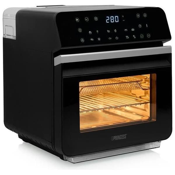 Princess mini airfryer och digital steamer 182085-3-i-1-10 L - 900 g pommes frites - Ångrengöringsfunktion