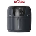 Miniatyrbild 1 av 6: Oljefri fritös - SOLAC - FA1800D - 7 L - 1800W - Svart
