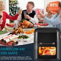 Miniatyrbild 4 av 4: INN Air Fryer 15 liter 1400W Smart touch controls Säker och pålitlig Använd flera scenarier Luftfritös svart