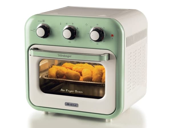 Ariete 4632/04, Varmluftsfrityr, 16 l, 230 °C, 60 min, Single/enkelt, Grønn Grønn