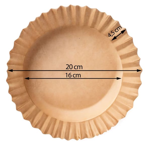Rasvakeitin leivinpaperi 20 cm Berdsen - 50 kpl