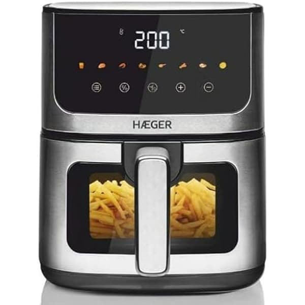 Hag Magic Window 4,7L Air Fryer Svart, Silver
