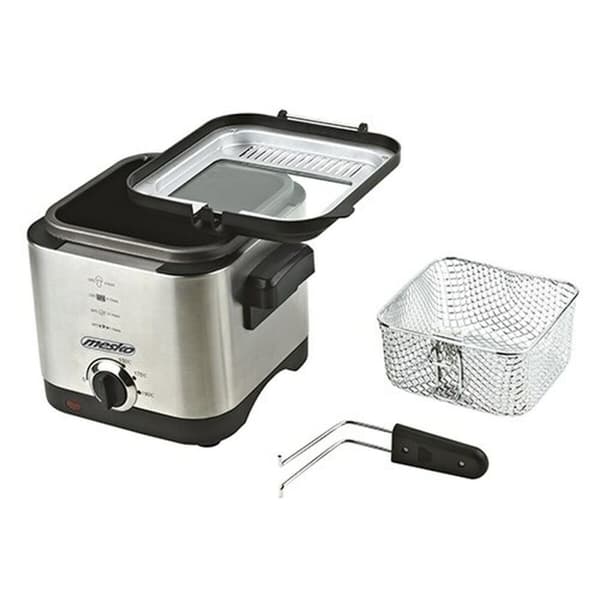 Rasvakeitin Mesko MS 4910 Musta Hopeinen 900 W 1,5 L
