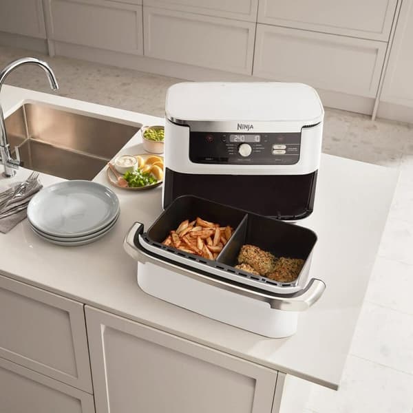 Airfryer NINJA AF500EUWH Valkoinen Hopeinen 2470 w 10,4 L