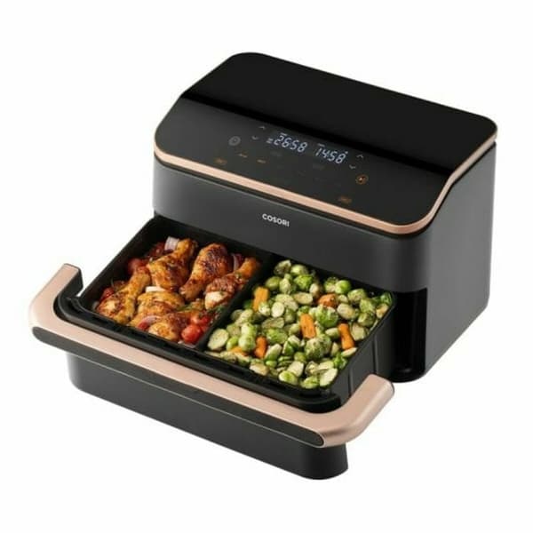 Airfryer Cosori 10 L Hopeinen Metallinen