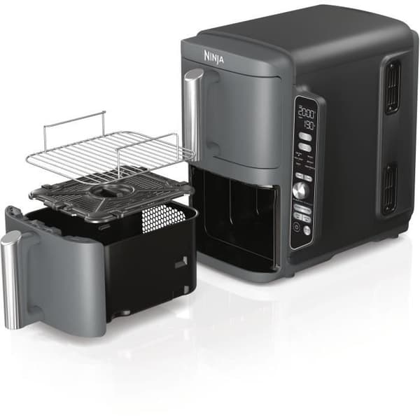 NINJA luftfritösk - Double Stack XL SL400EU - Kapacitet 9,5L - 6 matlagningsprogram - 2470W