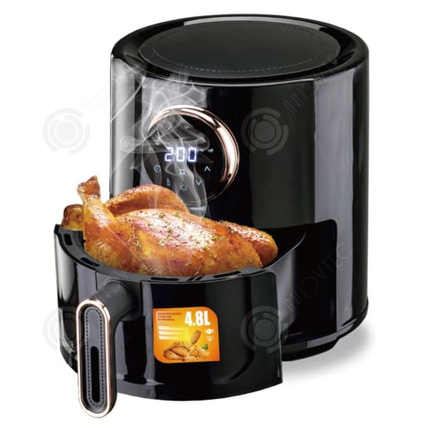 INN Air Fryer 1350W 4L Med 360-graders luftcirkulation Lämplig för 2 till 3 personer Luftfrityr Fritös med varmluft