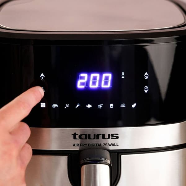 Airfryer Taurus 973993000 Musta Hopeinen 1600 W 6,5 L