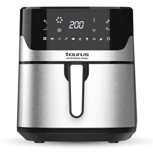 Airfryer Taurus 973993000 Musta Hopeinen 1600 W 6,5 L