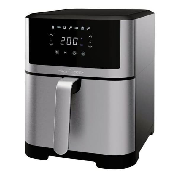 Airfryer Proficook PC-FR 1269 Musta 1800 W 8 L musta, Ruostumaton teräs