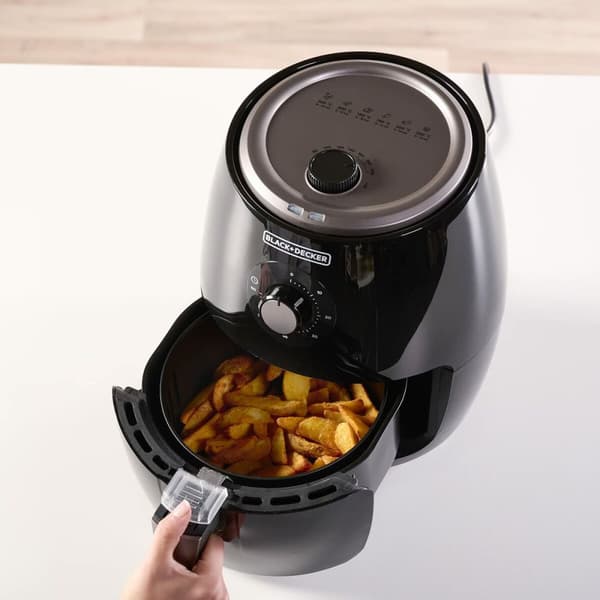 Luftfrityrkoker Black & Decker BXAF2500E Svart 1500 W 2,5 L