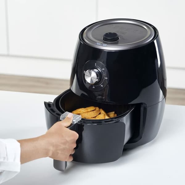 Luftfrityrkoker Black & Decker BXAF2500E Svart 1500 W 2,5 L