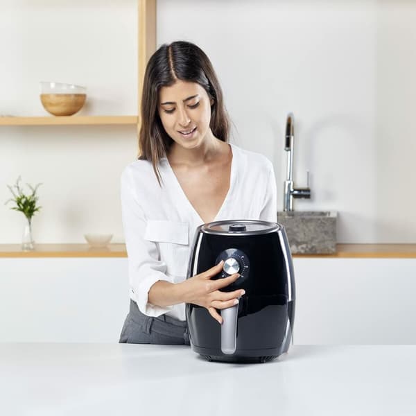 Luftfrityrkoker Black & Decker BXAF2500E Svart 1500 W 2,5 L