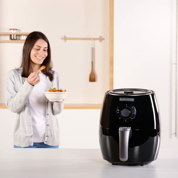 Luftfrityrkoker Black & Decker BXAF2500E Svart 1500 W 2,5 L