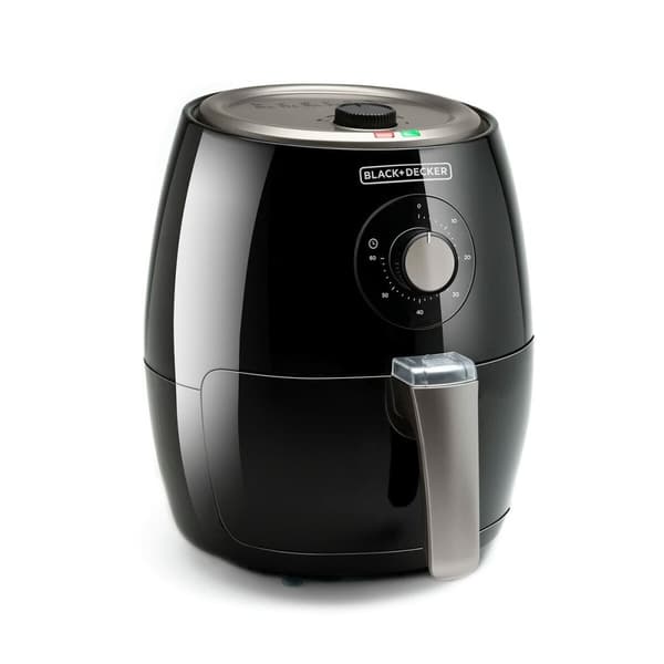 Luftfrityrkoker Black & Decker BXAF2500E Svart 1500 W 2,5 L Sort