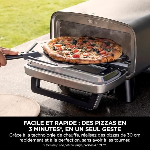 Ninja Artisan utomhus elektrisk pizzaugn och luftfritös