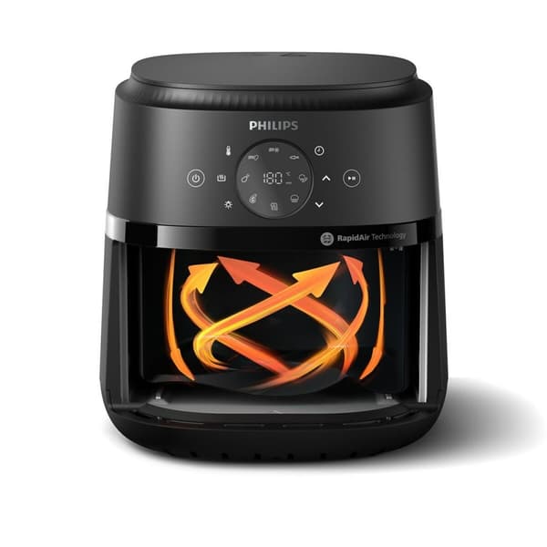 BRUGT Varmluftsfrituregryde Philips Sort 1500 W (Refurbished B)