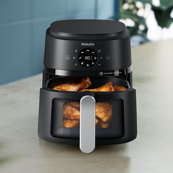 BRUGT Varmluftsfrituregryde Philips Sort 1500 W (Refurbished B)