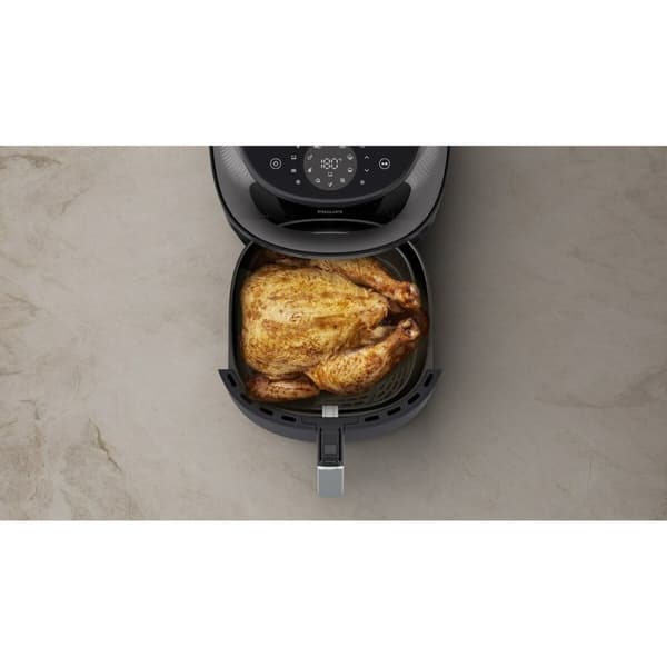 Varmluftsfrituregryde Philips NA342/00 Sort Guld 2000 W 1,4 Kg 7,2 L