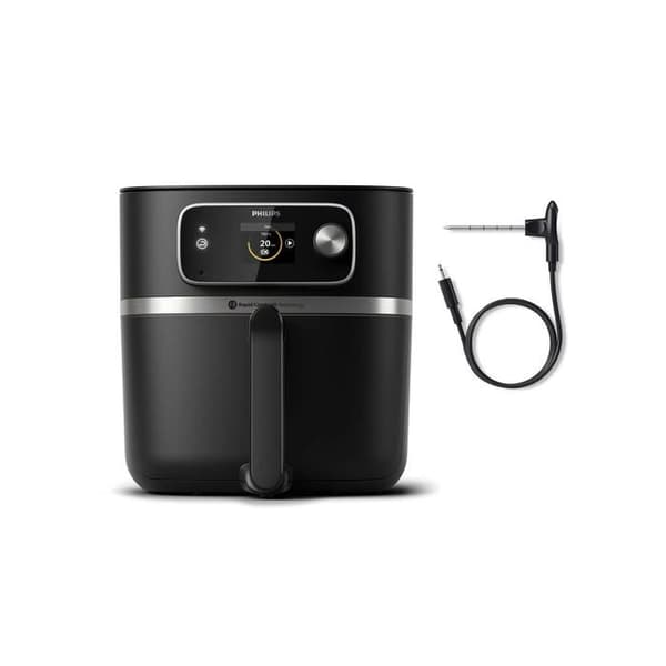 Fritös - Philips - 7000 Series Airfryer Combi XXL - 8,3L - Ansluten - Vit/Svart