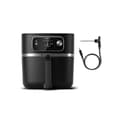 Miniatyrbild 1 av 4: Fritös - Philips - 7000 Series Airfryer Combi XXL - 8,3L - Ansluten - Vit/Svart