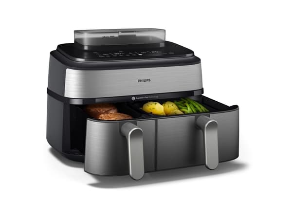 Philips 5000 series , Varmluftsfritös, 9 l, 1,4 kg, Rapid Air, 40 ° C, 200 ° C