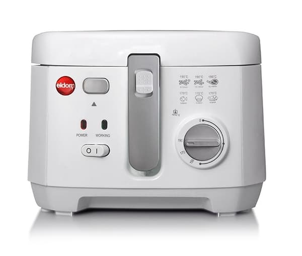 ELDOM FR18 frituregryde 2,5 L grå, hvid fritstående 1800 W