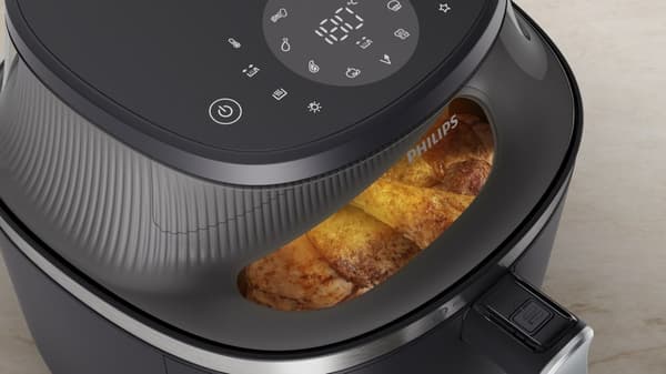Philips 3000 series NA332/00 frituregryde Enkeltstående 6,2 L Fritstående 1700 W Varmluftfrituregryde Sort