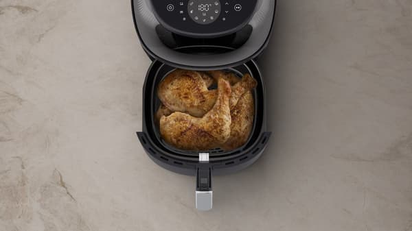 Philips 3000 series NA332/00 frituregryde Enkeltstående 6,2 L Fritstående 1700 W Varmluftfrituregryde Sort
