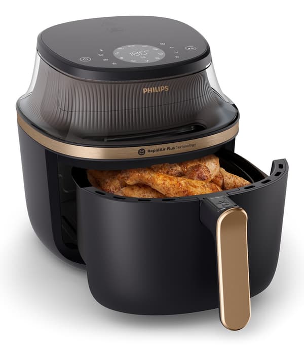 Philips 3000 series NA332/00 frituregryde Enkeltstående 6,2 L Fritstående 1700 W Varmluftfrituregryde Sort