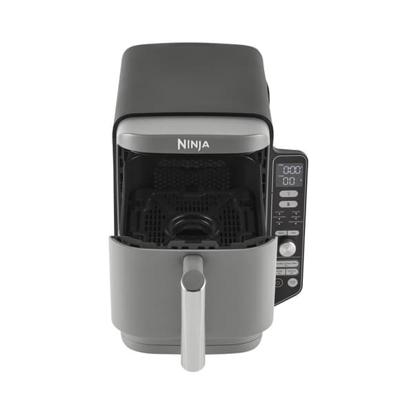 Ninja SL400EU -keitin, kaksiosainen, 9,5 l, 2470 W, kuumailmakeitin, musta, harmaa
