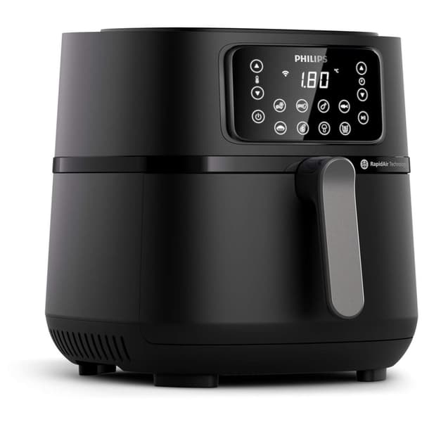 Philips 5000 series Airfryer HD9285/93 XXL Connected - 6 portioner Sort, Sølv